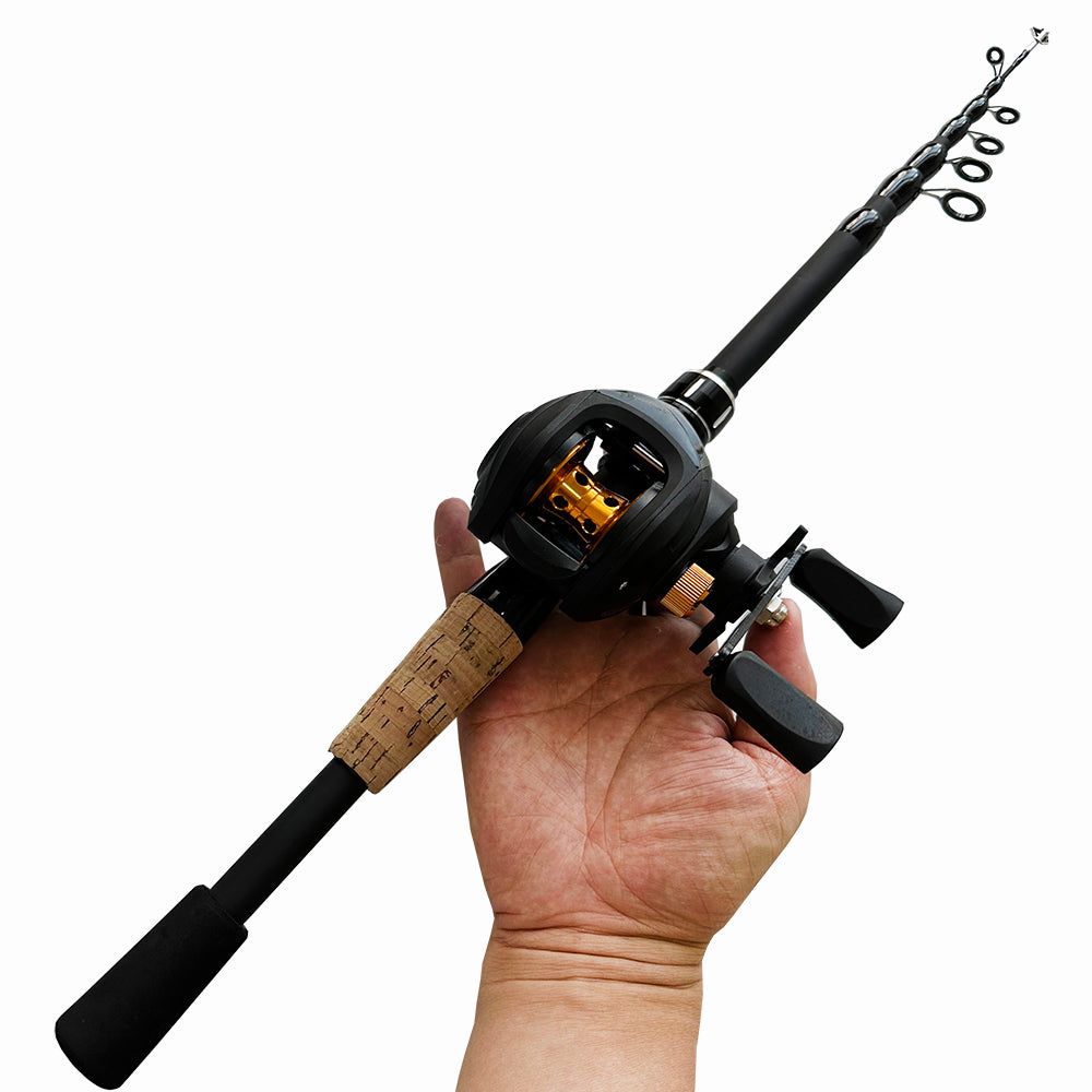 Rynx | Telescopic Fishing Rod and Reel Combination