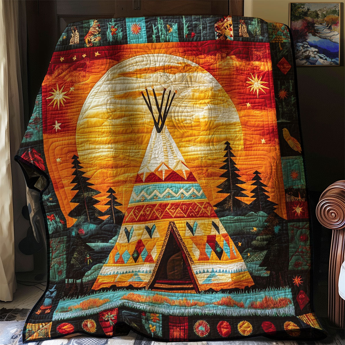 Rynx | Sunshine Spirit Tepee Quilt