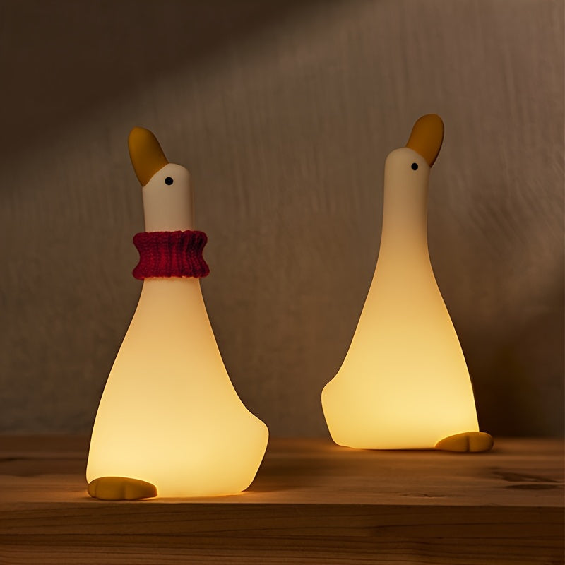 Rynx | DreamDuck - Silicone Night Light with USB Rechargeable Touch Sensor and 3 Brightness Levels