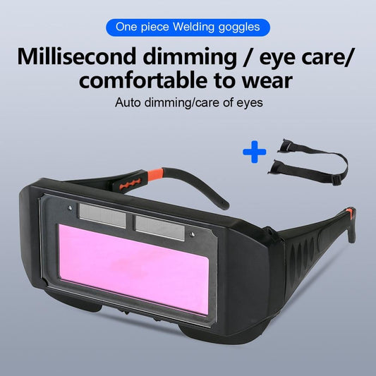 Rynx | Auto-dimming welding glasses — safety goggles with solar-powered lenses