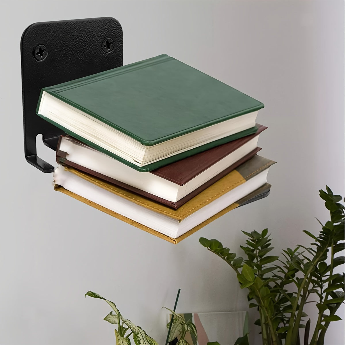 Rynx | MetalShelf - Metal Bookend Set - Functional and Sustainable Design for Office and Living Room