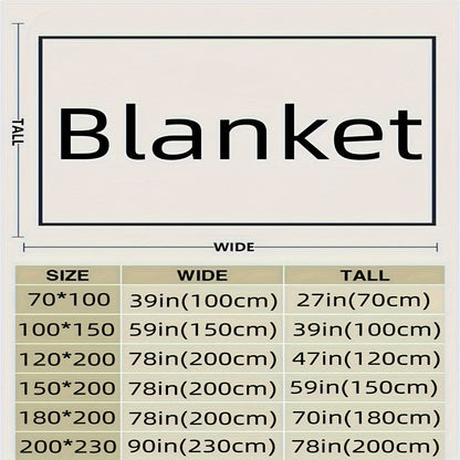 Rynx | Meteor Pattern Fleece Blanket – Soft and Warm, For Sofa, Bed, Office, Camping and Travel