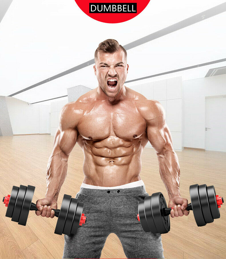 RYNX |-40kg Adjustable Dumbbell Set Barbell Home GYM Exercise Weight Fitness Workout