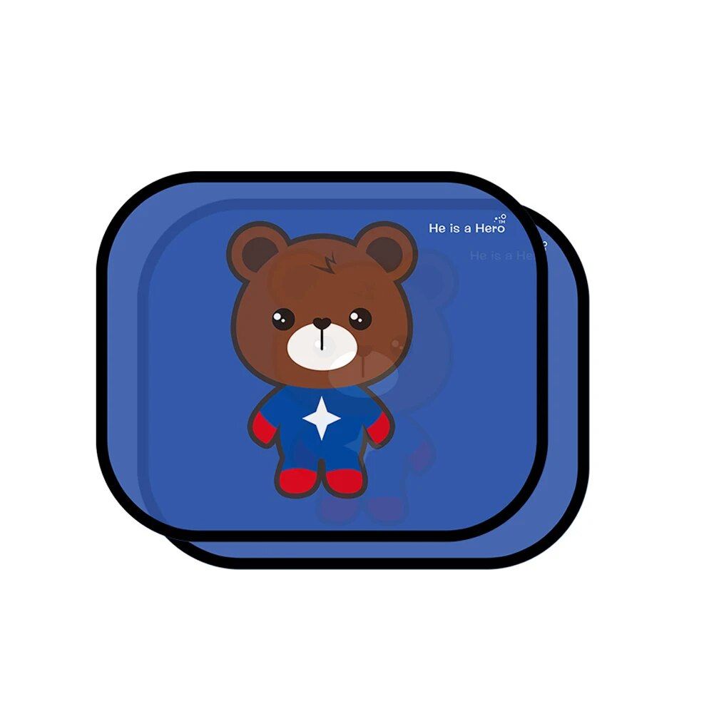 Rynx | Adorable Animal Cartoon Car Window Sunshades - 2PCS, Universal Fit, Anti-UV, Privacy Protection