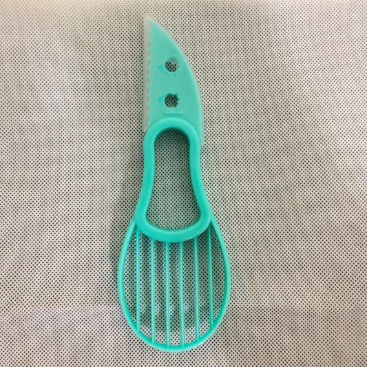 Rynx | 3 in 1 Avocado Slicer Shea Corer Butter Fruit Peeler Cutter Pulp Separator Plastic Knife Kitchen Appliances Vegetable Tools Kitchen Gadgets