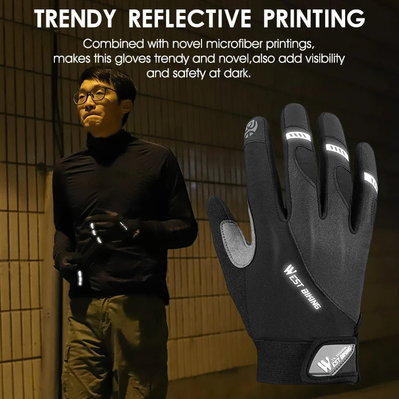 Rynx | Full-finger cycling gloves for men and women