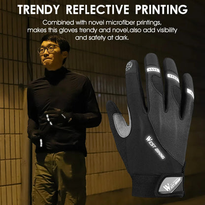 Rynx | Full-finger cycling gloves for men and women
