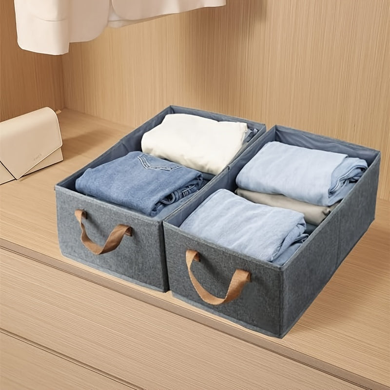 Rynx | Set with 3 Foldable Storage Baskets – Large Capacity with Sturdy Handles