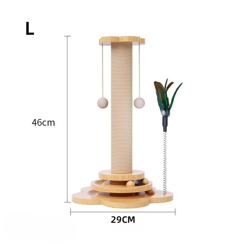 Rynx | Durable Wood Cat Turntable