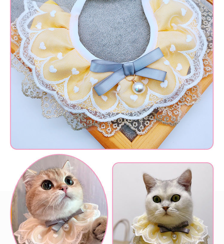 Rynx | Pet Spit Towel Cat Bow