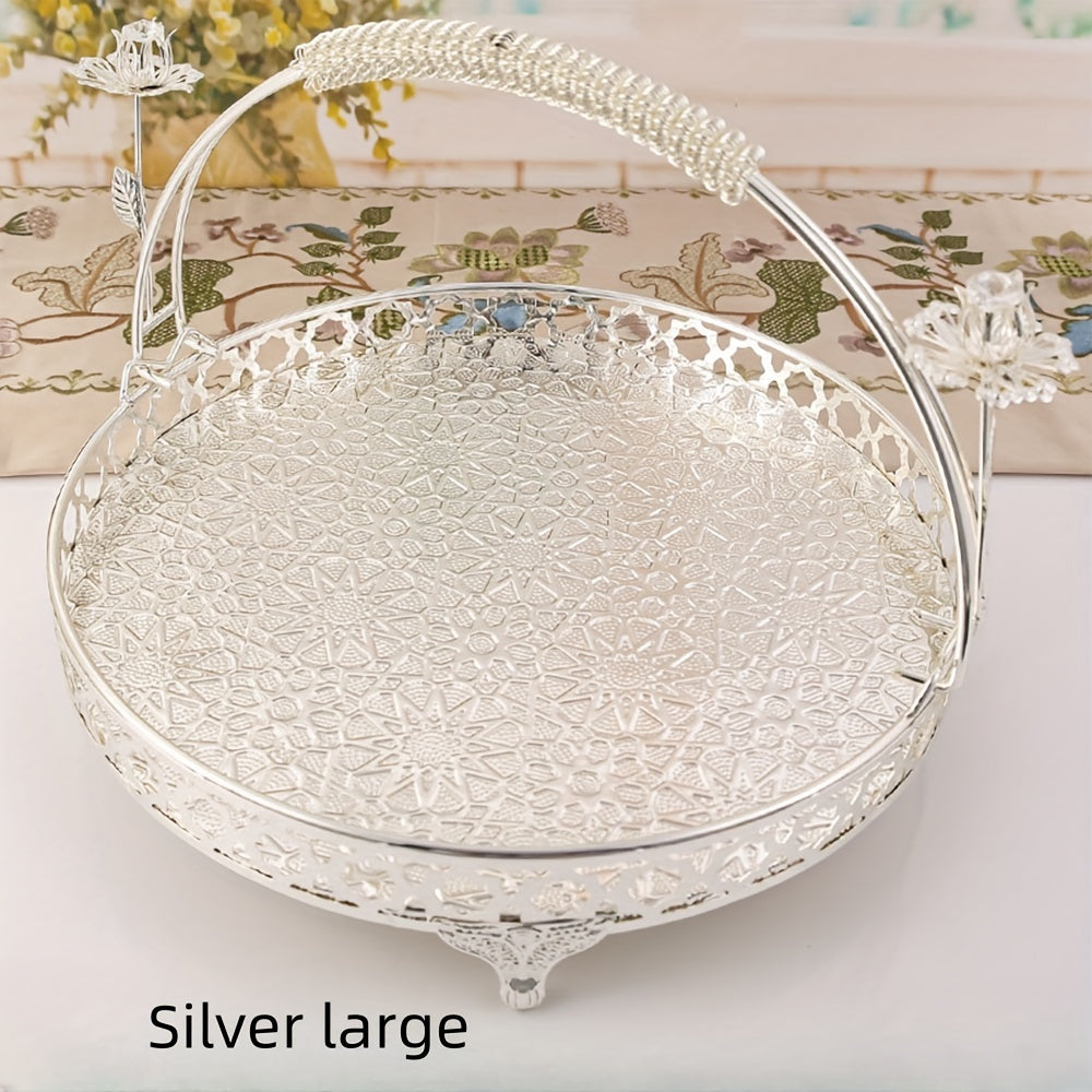 Rynx | VintageServe - Layered Metal Fruit Bowl