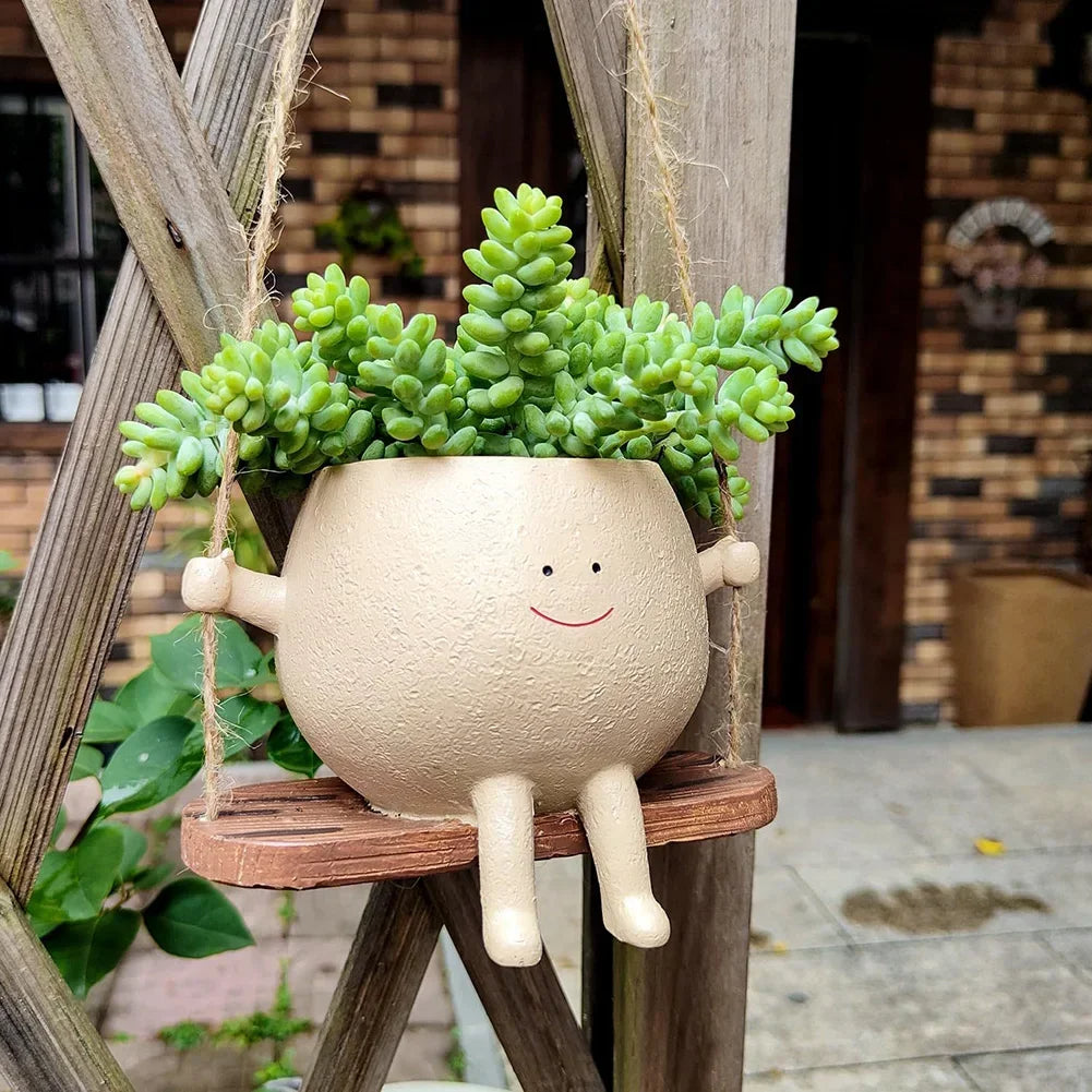 Rynx | Happy Buddy Hanging Plant Pot