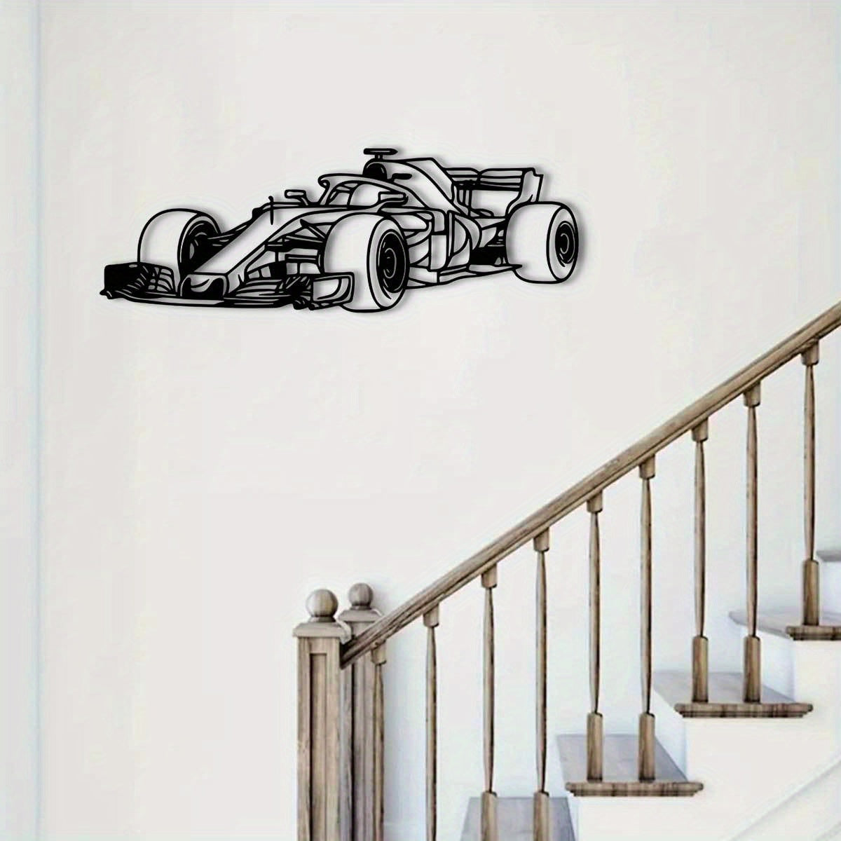 Rynx | RaceSculpt - Formula Racing Car Metal Wall Sculpture