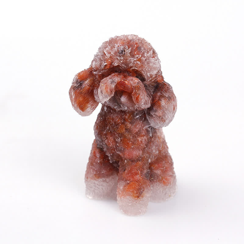 Rynx | Frendorf Natural Crystal Poodle Gemstone Decoration