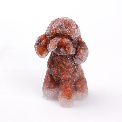 Rynx | Frendorf Natural Crystal Poodle Gemstone Decoration
