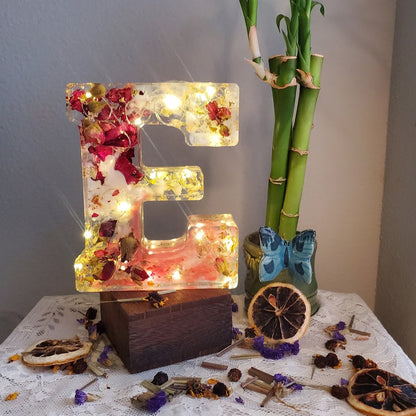 Rynx | Flower Letters Night Light