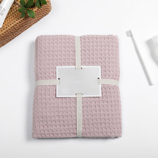 Rynx | Super absorbent breathable antibacterial waffle bath towel