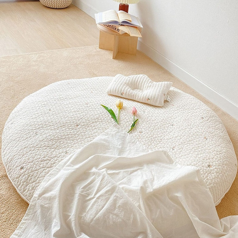 RYNX | Bear Embroidery Baby Crawling Mat
