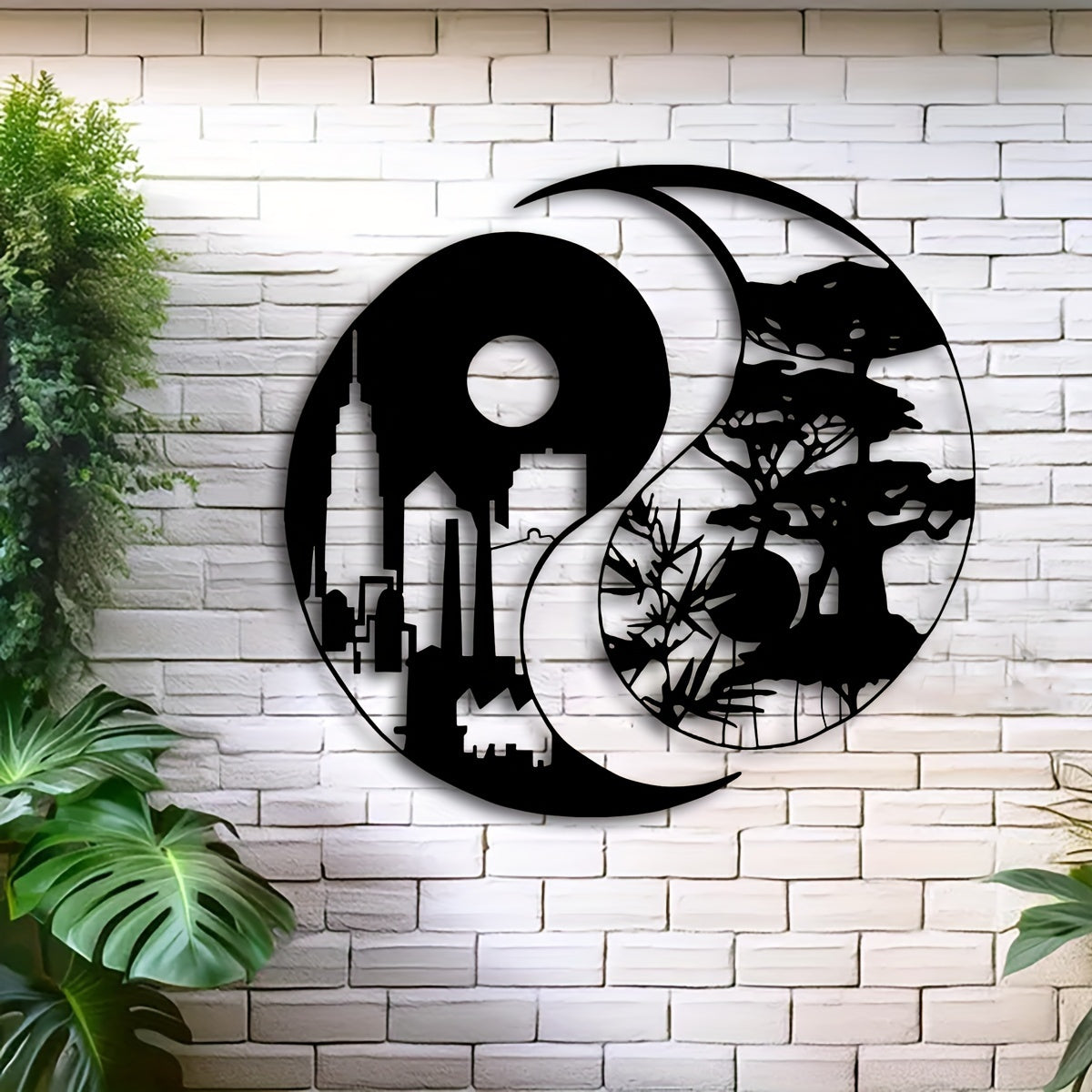 Rynx | YinYangArt - Elegant Yin Yang Metal Wall Art Set