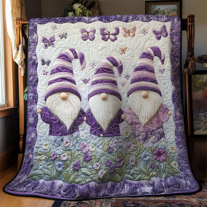 Rynx | Purple Gnome Trio Quilt