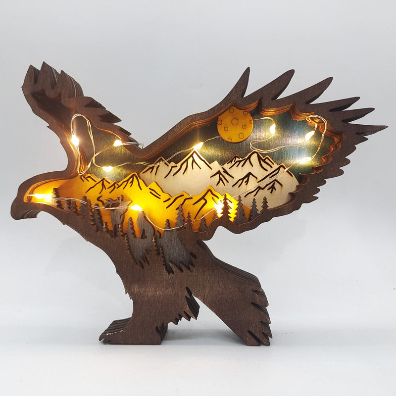 Rynx | 3d Creative Wood Animal Carving Craft Gift