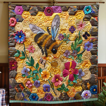Rynx | Floral Beehive Quilt