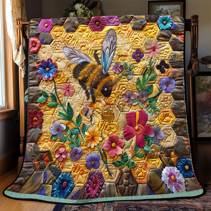 Rynx | Floral Beehive Quilt