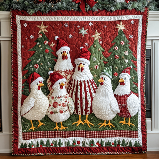 Rynx | Happy Chickens Quilt