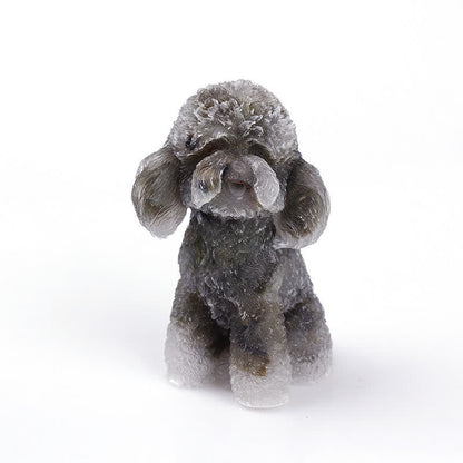 Rynx | Frendorf Natural Crystal Poodle Gemstone Decoration