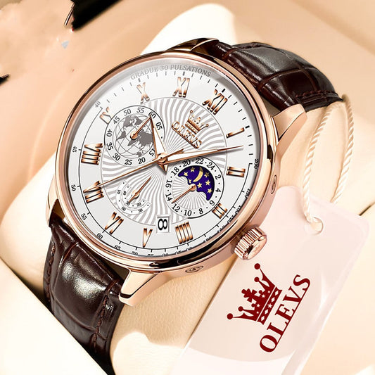 Rynx | Multifunctional Business Quartz Watch Luminous Men