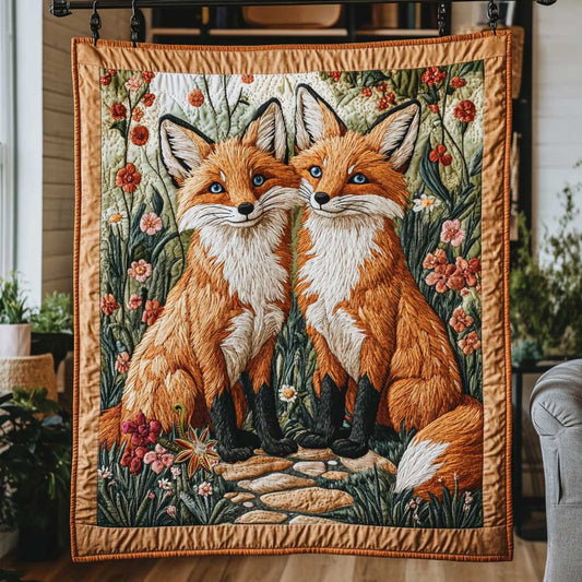 Rynx | Forest Twin Fox Quilt