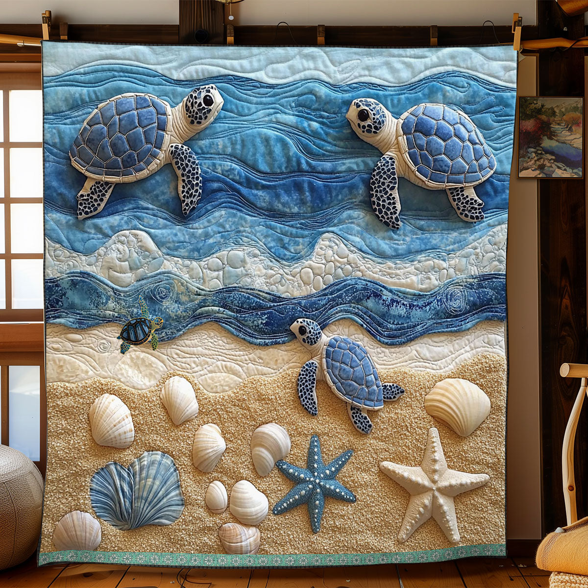 Rynx | Sea Turtle Blanket