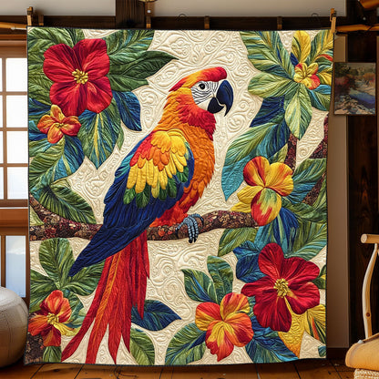 Rynx | Scarlet Macaw Haven Quilt