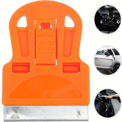 Rynx | 2pcs Mini Razor Blades Scraper - Removes Decals, Stickers, Old Glue, Glass and Car Window Film, Paint, Labels, and Debris