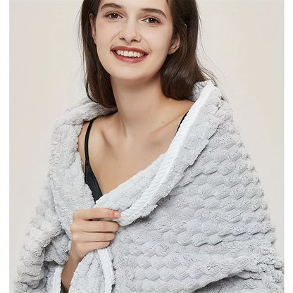 Rynx | 2pcs Ultra-Soft Microfiber Bath Towels - Super Absorbent, Quick-Dry Waffle Weave for Daily Use, Spa, Gym and Travel