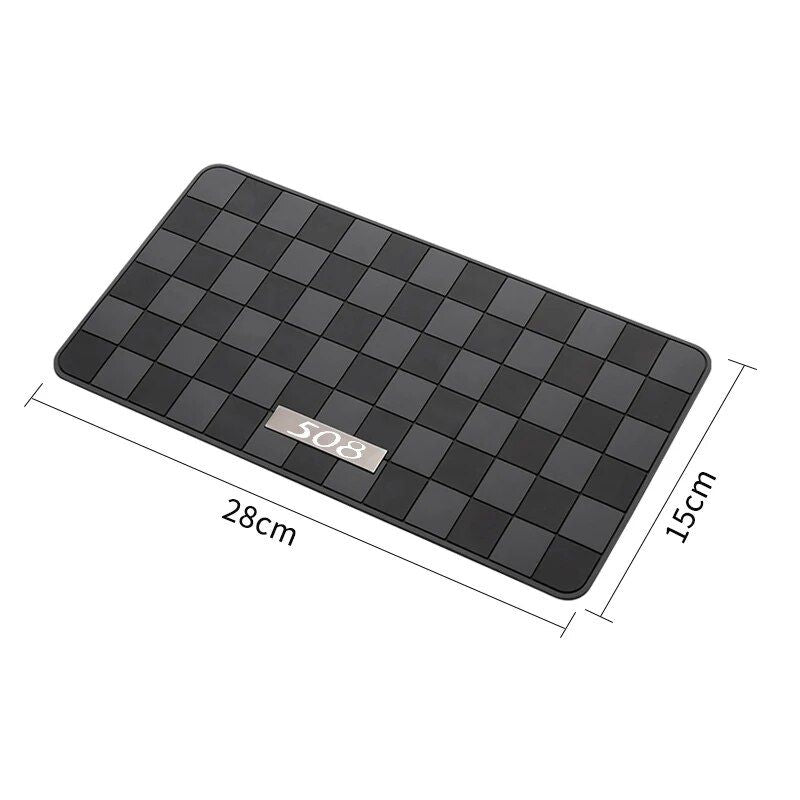 Rynx | Anti-Slip Silicone Car Dashboard Mat for Phone & Sunglasses Storage