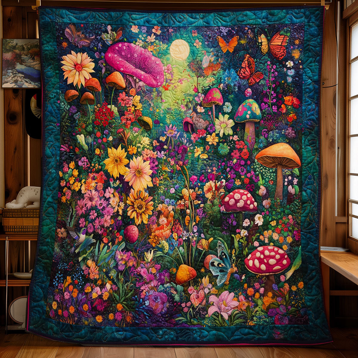 Rynx | Mushroom Forest Quilt