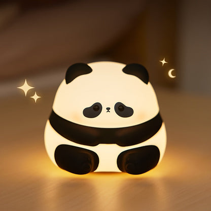 Rynx | PandaGlow - Cute Large Panda LED Night Light with Touch Control and Rechargeable Battery