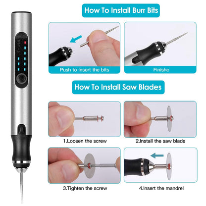 Rynx | Electric Wireless Engraving Pen