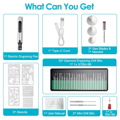 Rynx | Electric Wireless Engraving Pen