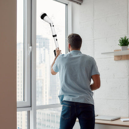 Rynx | Electric wireless rotating scrub brush with 4 interchangeable heads