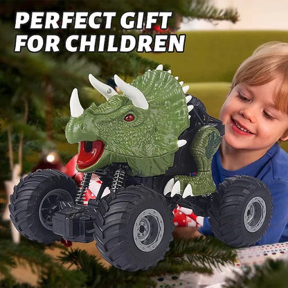 Rynx | Electric Dinosaur Remote Control Spray Stunt Car