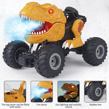 Rynx | Electric Dinosaur Remote Control Spray Stunt Car
