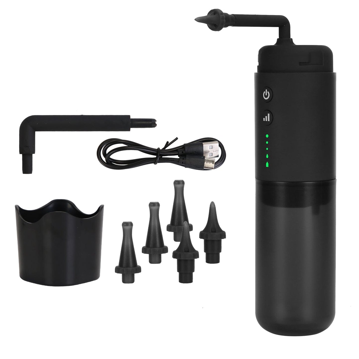 Rynx | Electric ear wax removal set with 3 modes 6 ear tips IPX7 waterproof USB rechargeable