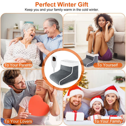 Rynx | Electric Heating Blanket for Feet with 6 Heat Settings 4 Timer Settings