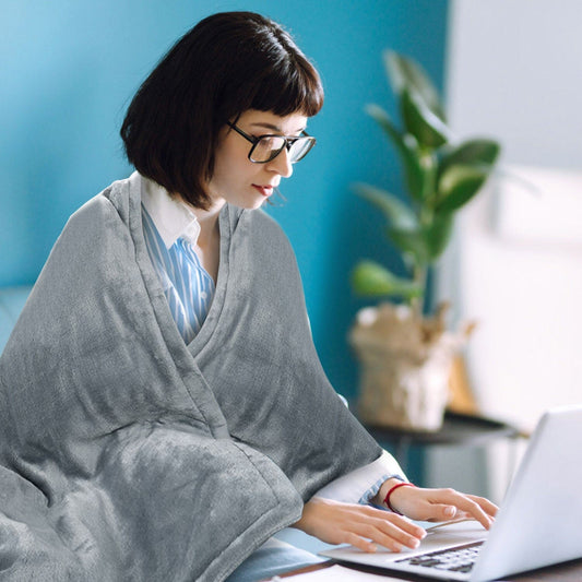 Rynx | Electric heated throw Flannel heated blanket
