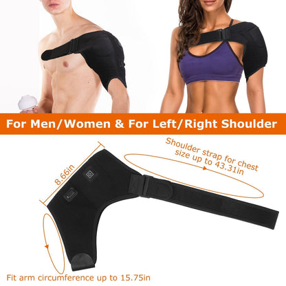 Rynx | Electric Heating Pad Therapy Shoulder Warming Wrap Compression Sleeve