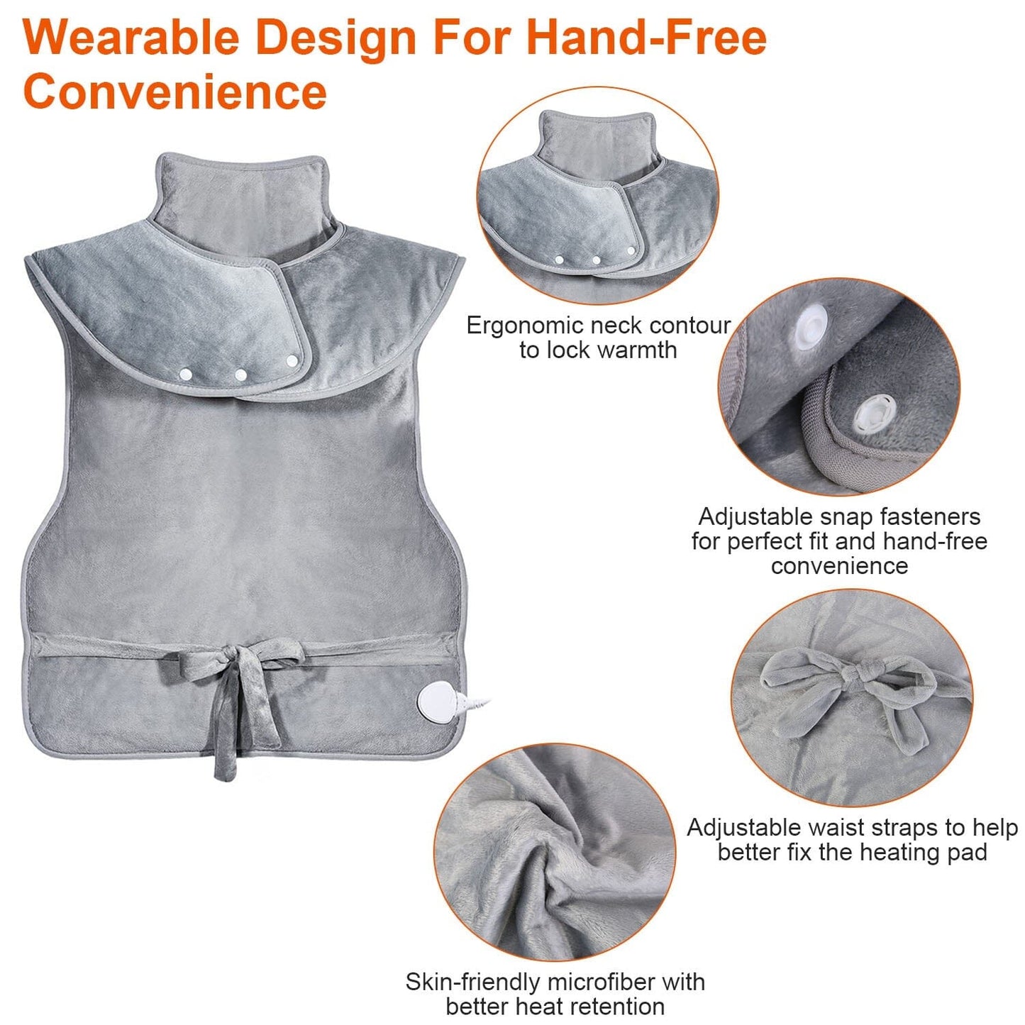 Rynx | Electric Heat Wrap for Neck and Shoulder