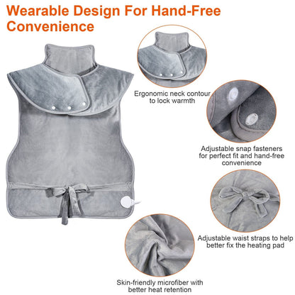 Rynx | Electric Heat Wrap for Neck and Shoulder