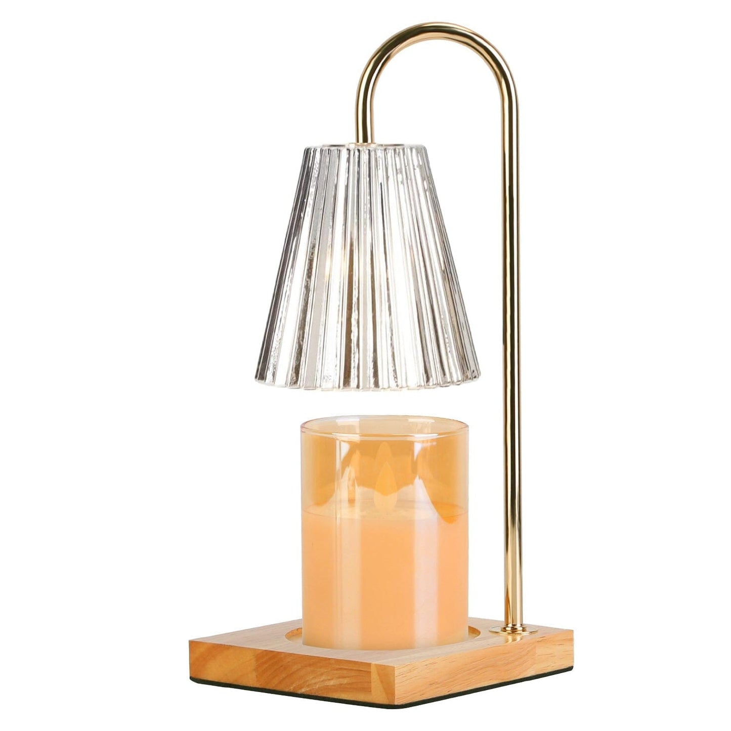Rynx | Electric wax melter lamp dimmable with 2 GU10 bulbs 3-7in adjustable height 360º rotatable